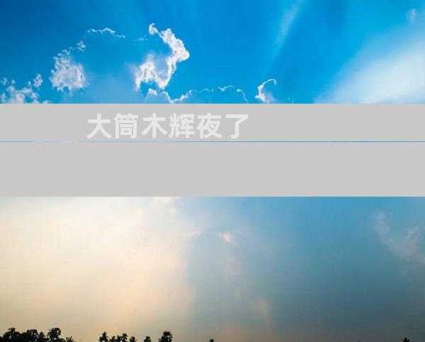 大筒木辉夜了